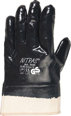 Перчатки трикотажные с нитриловым покрытием(NITRAS 03440)